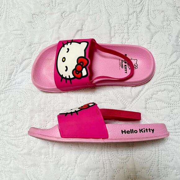 Hello Kitty Slide Sandals Size 12 - Picture 2 of 5